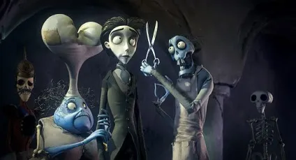 Як намалювати мультик - труп нареченої - (corpse bride) олівцем поетапно
