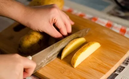 Як нарізати картоплю соломкою, ls (поради фахівців) Як нарізати картоплю соломкою, ls