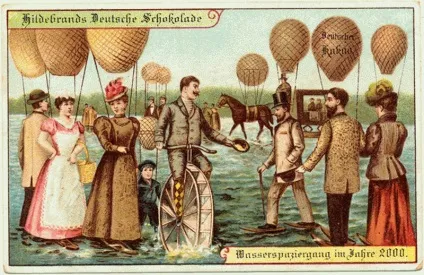 Як люди 100 років тому представляли майбутнє, в якому ми живемо (люди) Як люди 100 років тому представляли майбутнє, в якому ми живемо