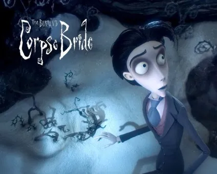 Як намалювати мультик - труп нареченої - (corpse bride) олівцем поетапно