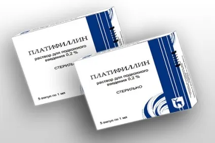Платифиллин при панкреатиті показання і спосіб застосування (панкреатиті) Платифиллин при панкреатиті показання і спосіб застосування