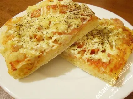 Піца з куркою в домашніх умовах (куркою) Піца з куркою в домашніх умовах