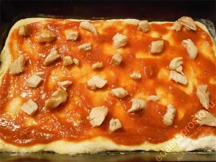 Піца з куркою в домашніх умовах (куркою) Піца з куркою в домашніх умовах