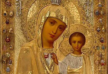 Молитви Дева Мария от Казан, Tikhvin, Pochayiv, Теодор