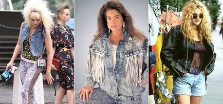 Мода на 90-те дрехи, аксесоари и външен вид