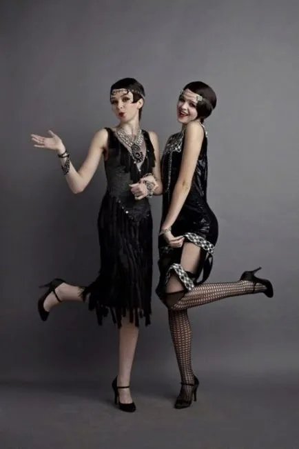 Divat 20-30s (49 fotó) retro gengszter stílus, a ruházat a nők számára a 20. század