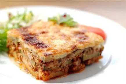 Moussaka görög padlizsán lépésről lépésre receptek fotókkal