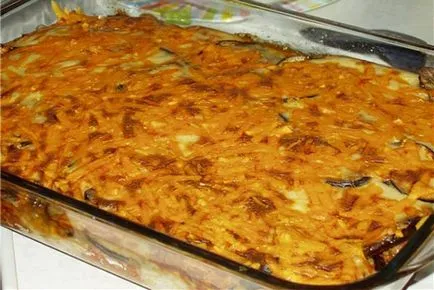 Moussaka görög padlizsán - receptek hozzáadásával burgonya, tök, fotó,