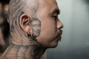 Férfi és női tetoválás a fején - az értéke ötletek, 120 fénykép