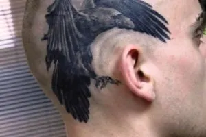 tatuaj masculin și feminin pe capul lui - valoarea ideilor, 120 de fotografii