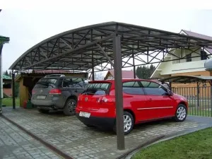 Carports polikarbonátból kezük