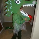 costum de dragon de Anul Nou
