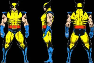 Új Wolverine jelmez - 4 január 2012 - kézimunka rin