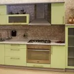 Olive Кухня 50 снимки, добра комбинация от маслинено зелено
