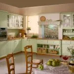 Olive Кухня 50 снимки, добра комбинация от маслинено зелено