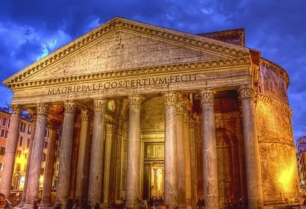 Пантеонът в Рим, история, интересно