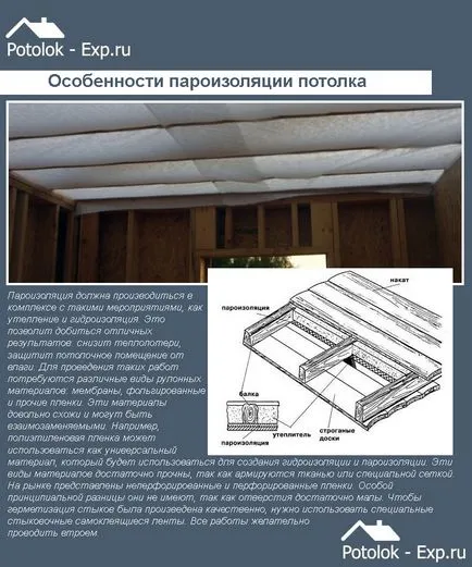 Párazáró mennyezeti tippeket választotta anyagok és anyagmozgató technológia