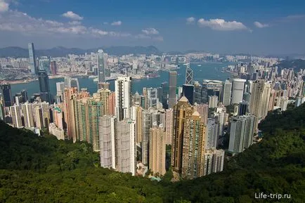 Victoria Peak în Hong Kong, în timpul zilei - cum să obțineți 3 moduri