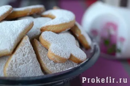 Burgonya torta receptje cookie-k és a cukrozott sűrített tej - egy recept lépésről lépésre fotók