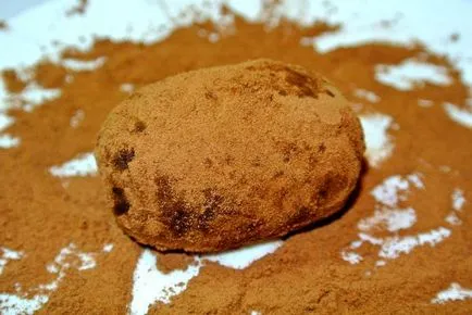 Burgonya torta Cookie sűrített tejjel recept lépésről lépésre fotók