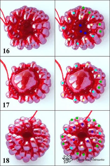 Weave bead málna - Fair Masters - kézzel készített, kézzel készített