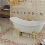 Плитка для ванною з квітами фото колекції (керамічна плитка для ванної з квітами фото) Плитка для ванною з квітами фото колекції