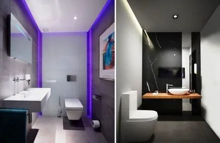 Подходящото осветление в банята - Фото интериорен дизайн