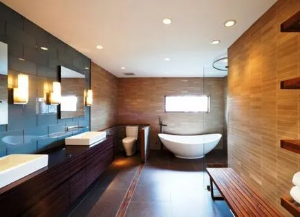Подходящото осветление в банята - Фото интериорен дизайн