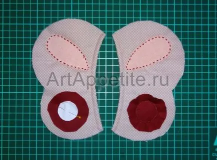 Potholder пеперуда модел и майсторски клас, artappetite