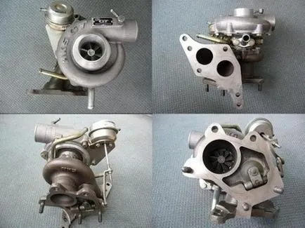 Principiul de funcționare a scroll turbo twin (subaru moștenire)