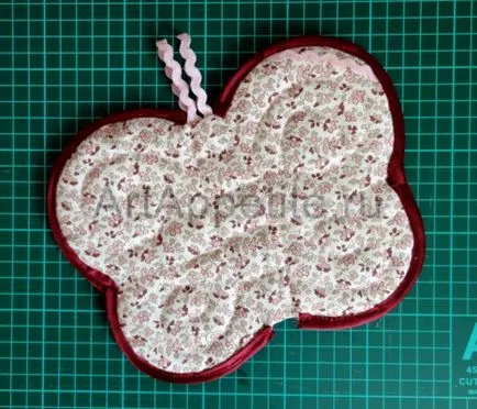 Potholder пеперуда модел и майсторски клас, artappetite