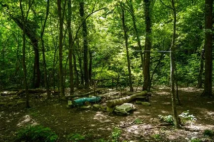 Pshadskie vízesések és dolmenek a folyó völgyében Pshada