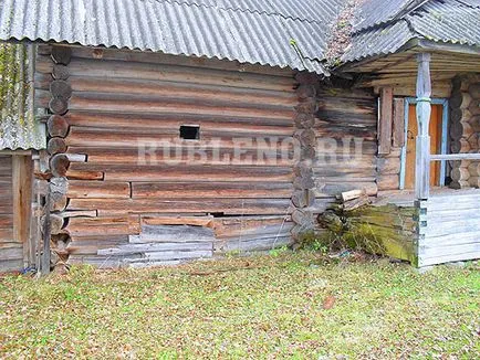 Реконструкция на дървените къщи, ремонт на стари къщи, подмяна на изгнили дървени трупи, на мястото на фондацията