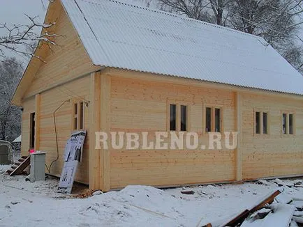 Реконструкция на дървените къщи, ремонт на стари къщи, подмяна на изгнили дървени трупи, на мястото на фондацията