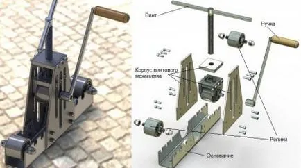 Kézi hajlítógép a csőszakasz kezével fotó rajzok - oleor - zene és dalok