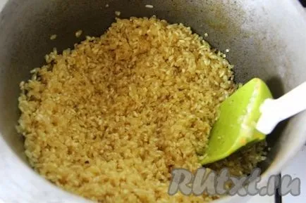 Рецепта за ориз със замразени зеленчуци - рецепта със снимки