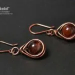 Сережки з дроту своїми руками