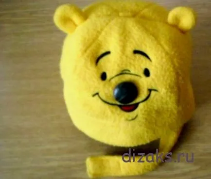 Hat pentru costum ursuleț Winnie the Pooh cu propriile sale mâini
