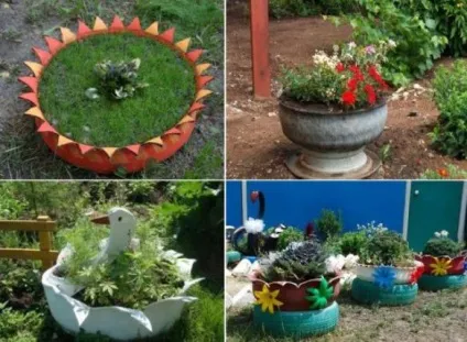 Вироби з шин для саду та городу своїми рукамімежду нами, дівчатками, між нами, дівчатками (своїми) Вироби з шин для саду та городу своїми рукамімежду нами, дівчатками, між нами, дівчатками