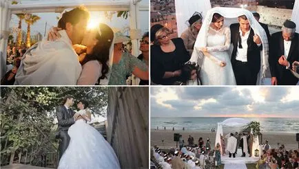 Сватба в Израел - как да се организира и проведе церемония, където, цена, снимки и видео