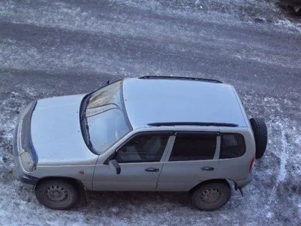 Fie pentru a instala șine pe „Chevrolet Niva“