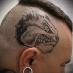 Татуировки по главата за мъже