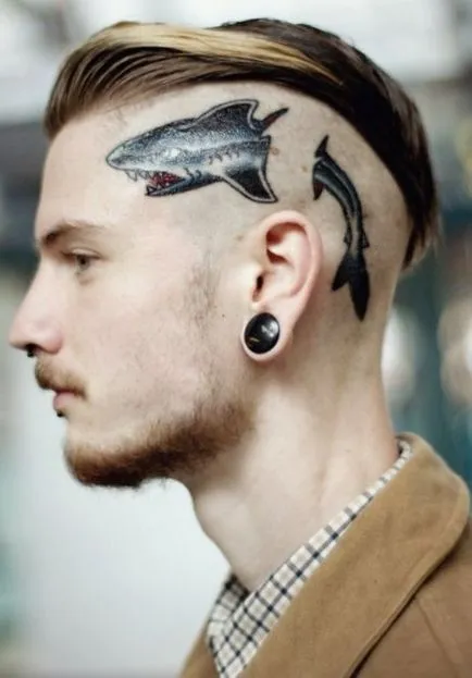 Tatuaj culoare, păr tatuaj, ascunde chel Krasnodar