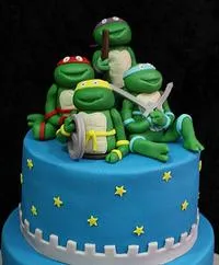 Ninja Turtles Cake Master Class