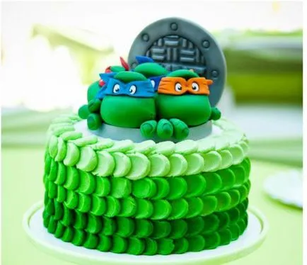 Ninja Turtles Cake Master Class