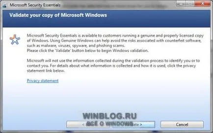 Telepítése és konfigurálása Microsoft Security Essentials, a Microsoft Security Essentials hun letöltés