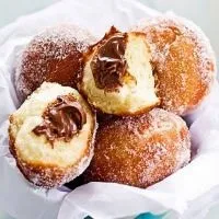 Пончики зі згущеним молоком 1 (згущеним молоком) Пончики зі згущеним молоком 1