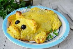 Порося з картопляного пюре рецепт з фото (картопляне пюре) Порося з картопляного пюре рецепт з фото