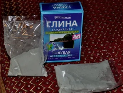 Користь масок з блакитної глини для обличчя відгуки, рецепти, властивості