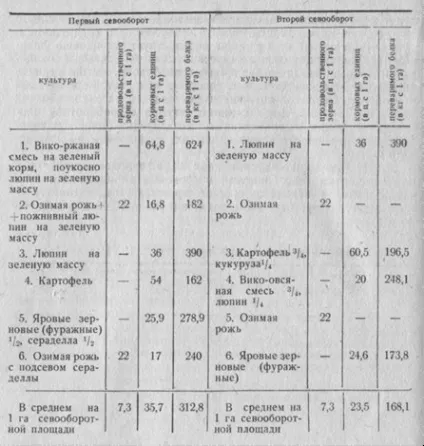 польові сівозміни